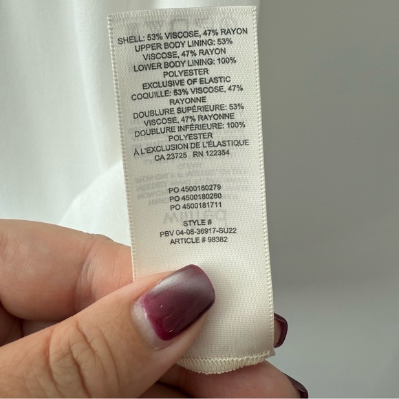 Aritzia Wilfred Fable Sweetheart Bustier Mini Dress White Crepe Sz 2 NWT - Picture 11 of 16